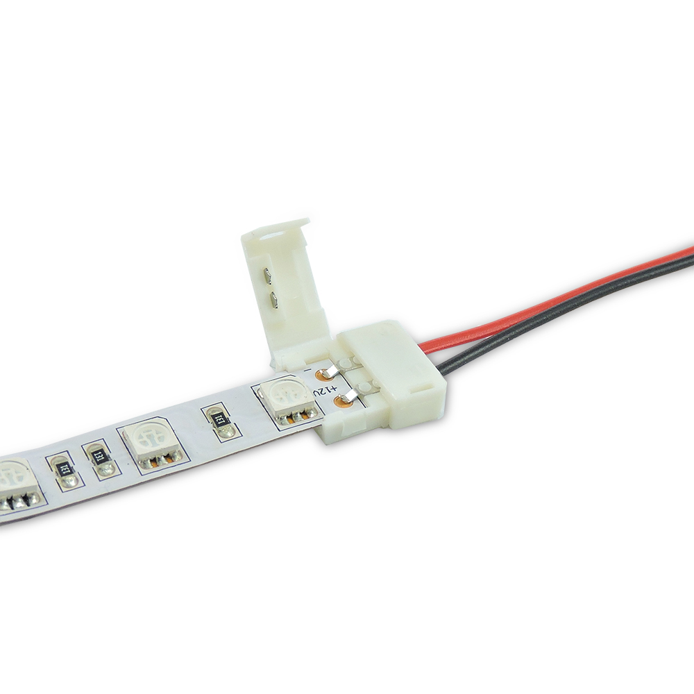 Cable 17cm de 2 polos para Tiras LED SMD5050-5060 monocromáticas