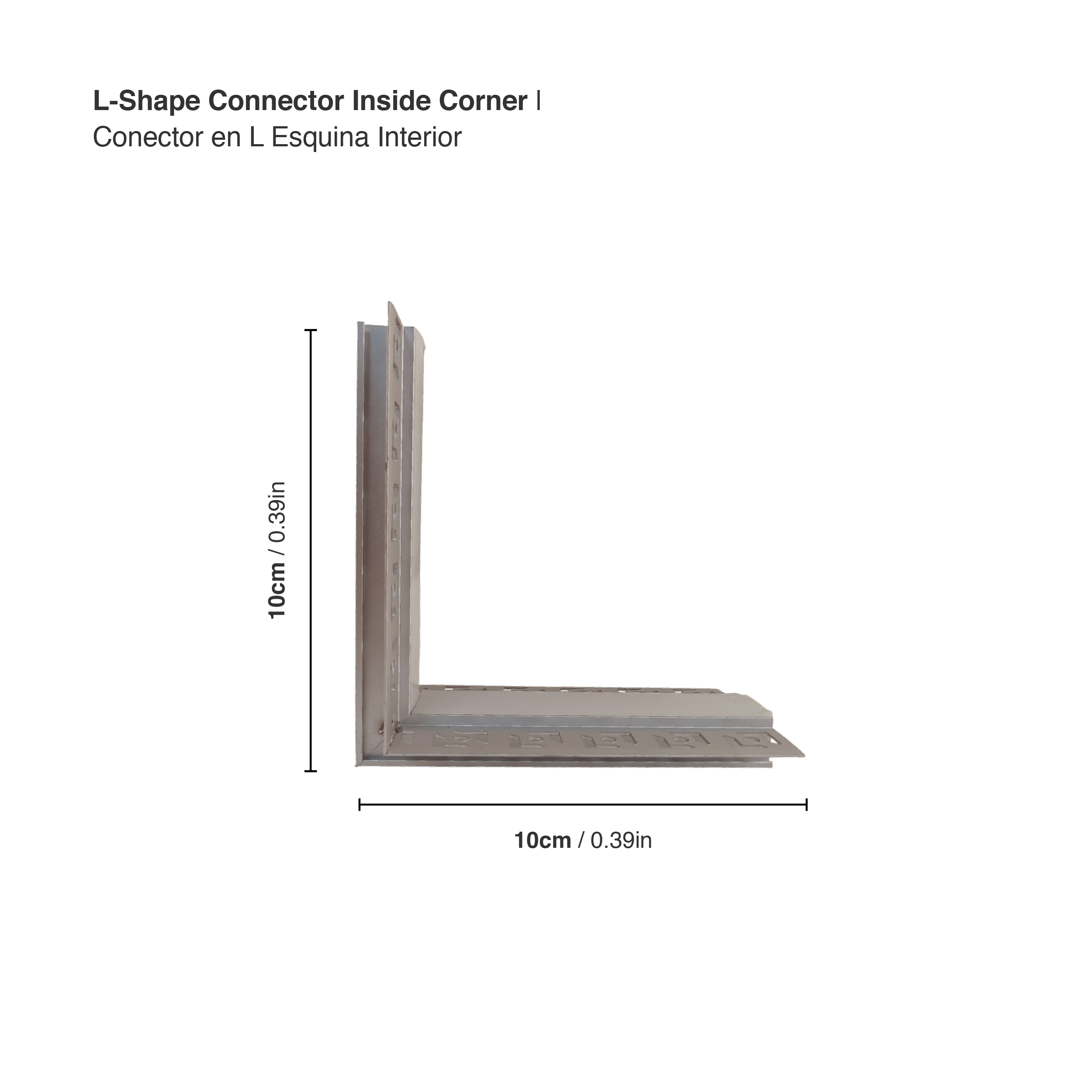 Conector en L Esquina Interior para PER-39