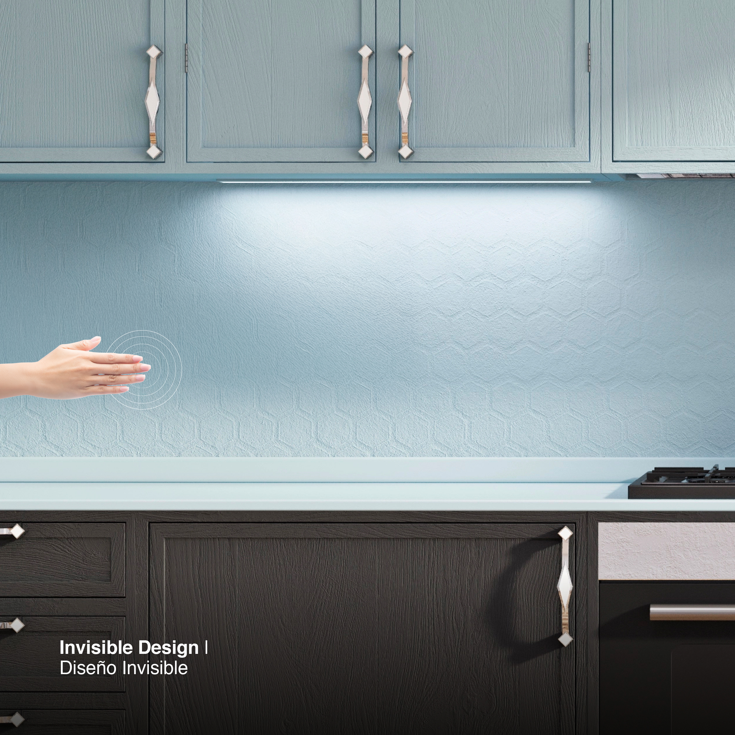  Interruptor Táctil Oculto Circular Ø52mm 12V-24V