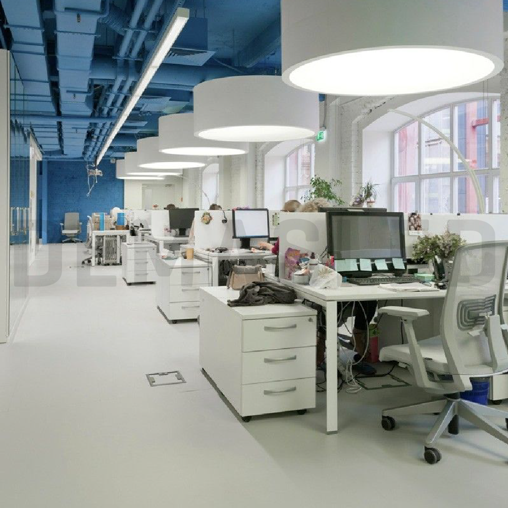 Perfil de Aluminio Linear 75x50mm Anodizado, Cover Opal Blanco x2m