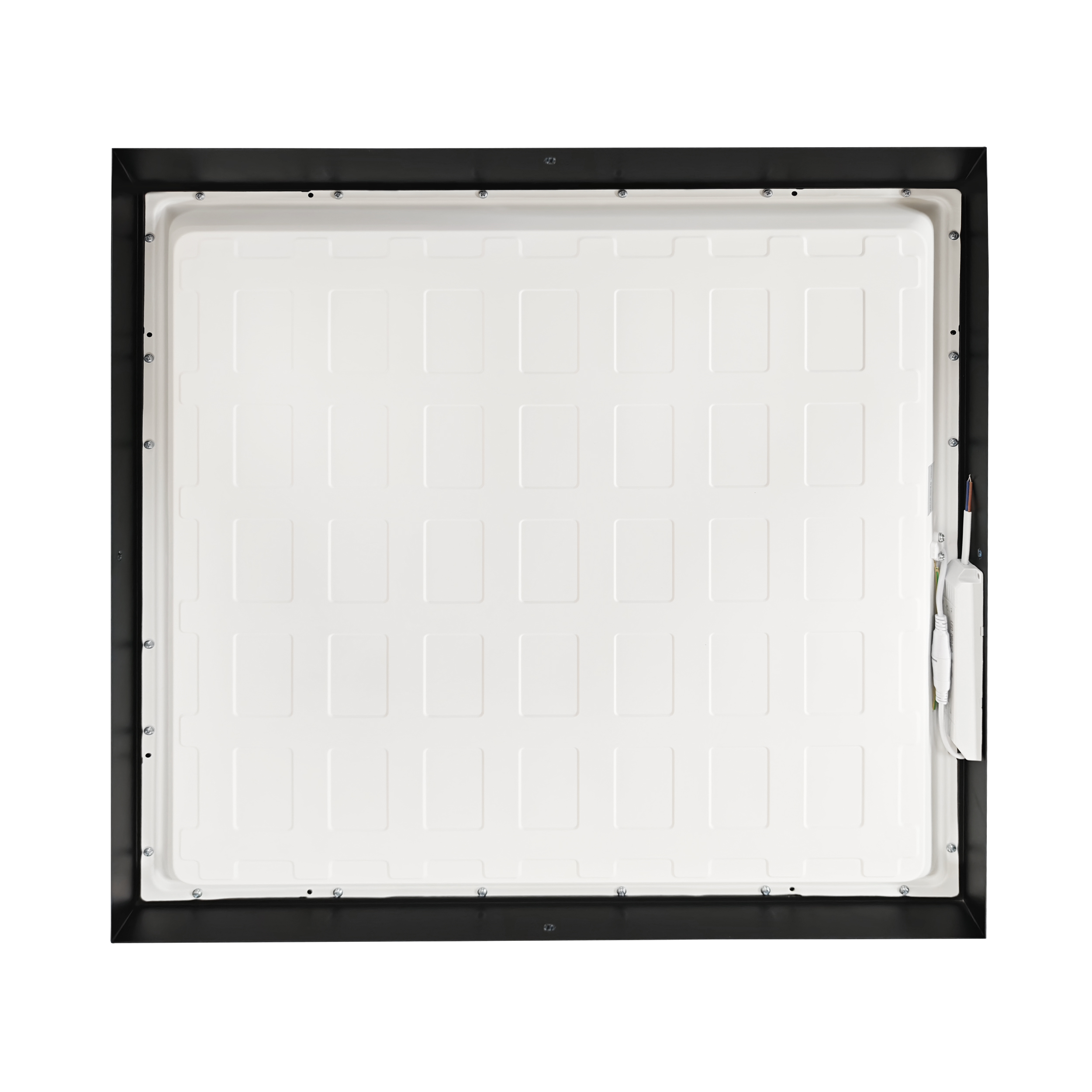 Panel LED BACKLIGHT de 60x60x3.8cm Negro 48W 4800lm Blanco Frío 6.000K, Aplicar
