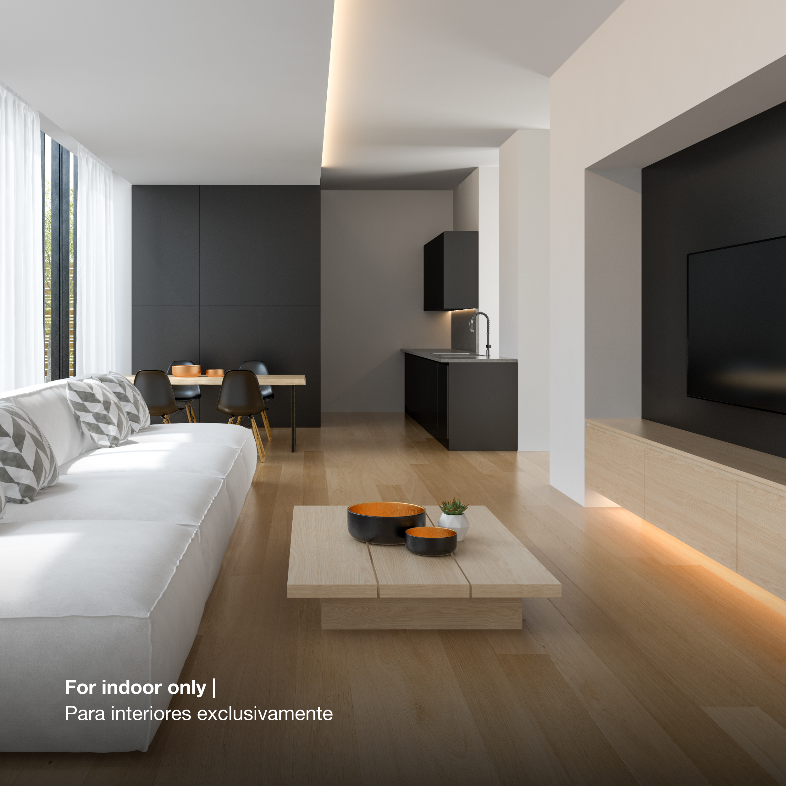 Cable 2 polos de 1mm NR, 2x1mm (18AWG) 48V Máx. x25m