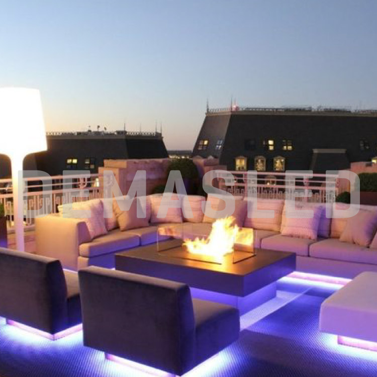 Tira LED de Neón SMD2835 IP67 12V 6W/m Violeta 120 LED/m 5m