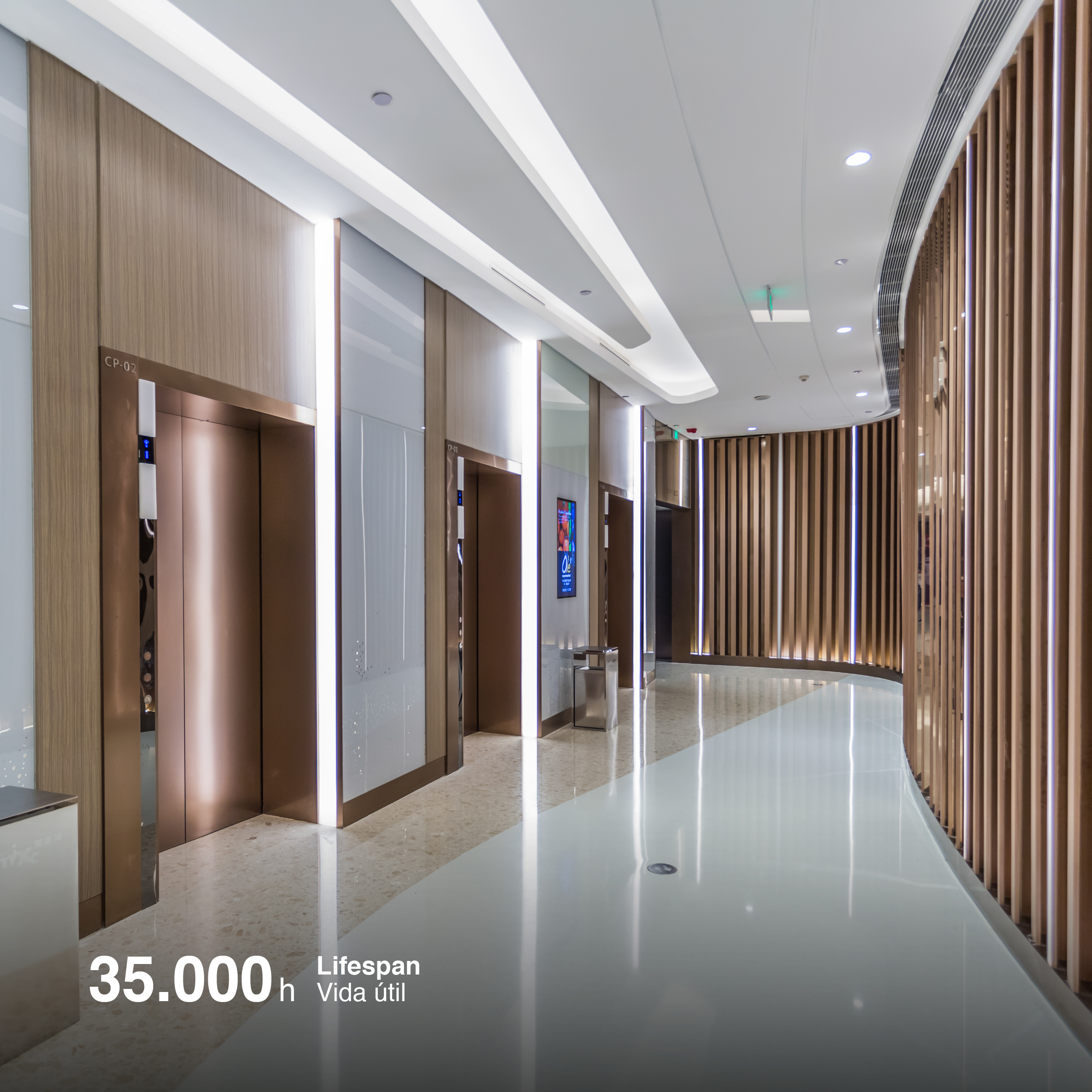 Tira LED COB 24V 25W/m Blanco Neutro 2750lm/m 960 LEDs/m, 15mm PCB IP33 x5m