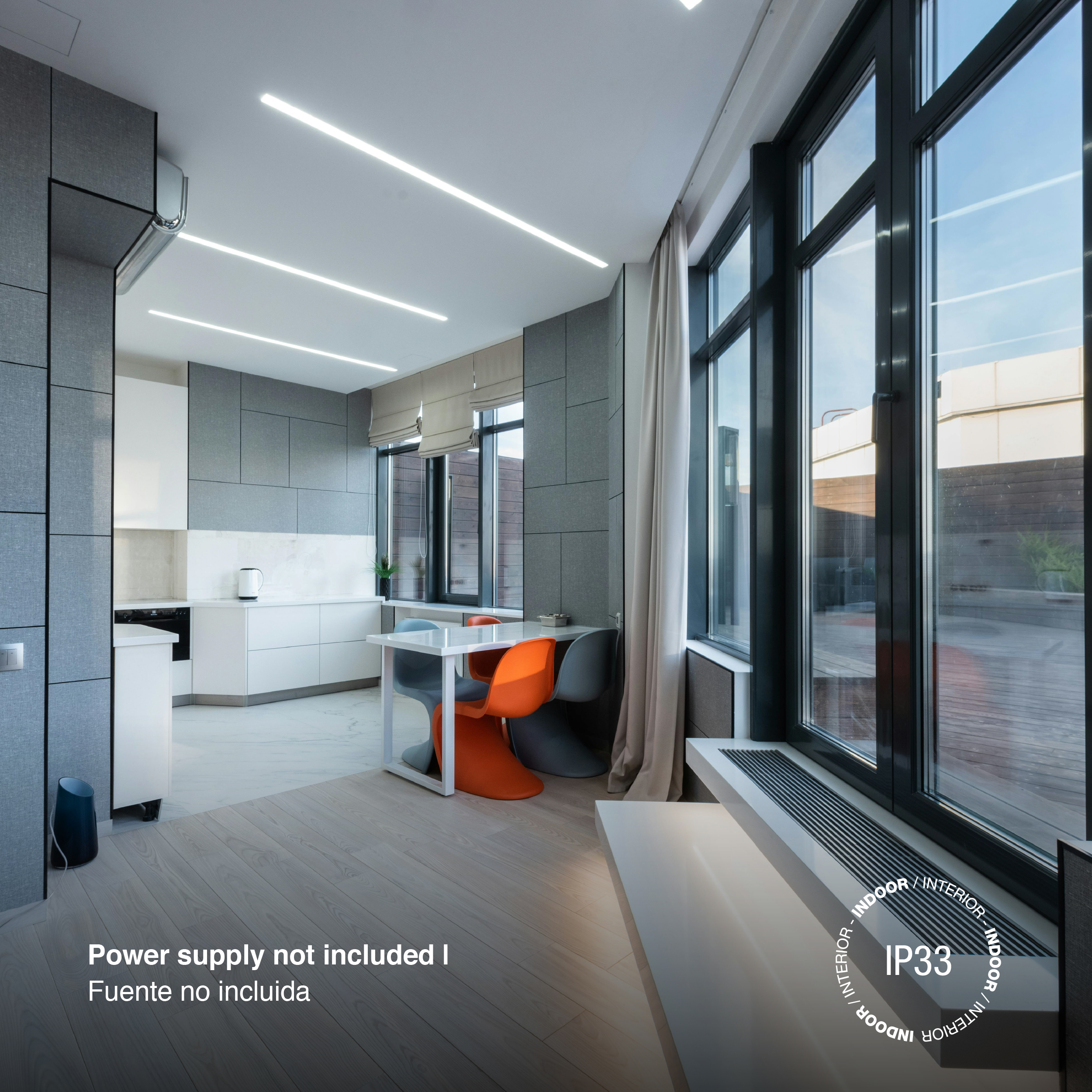 Tira LED SMD2835 12V 12W/m, Frío 1200lm/m 120 LEDs/m, 8mm PBC, 5m