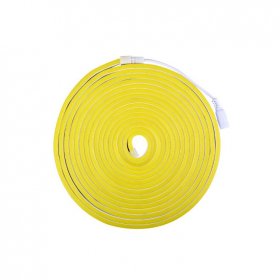 Tira LED de Neón SMD2835 IP67 12V 6W/m Amarillo 120 LED/m 5m