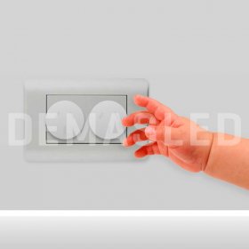 Tapa de seguridad para enchufes, para bebes. Bolsas de 20 uds