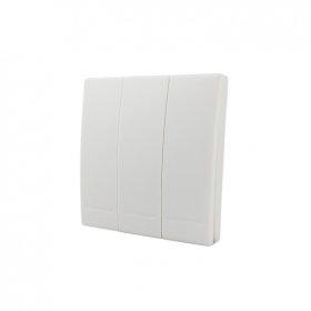 Tecla inalámbrica  RF, 3 Efectos Smart House, Blanco