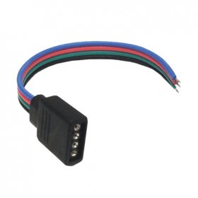 Conector Hembra de 4 polos RGB