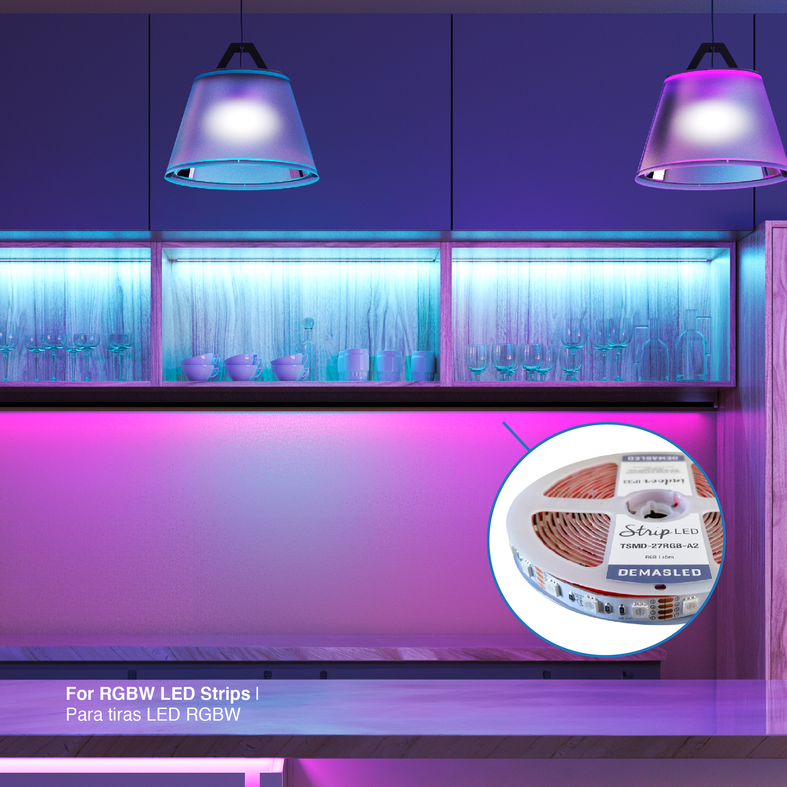 Controlador LED 5 en 1 Señal DALI 20A 12-24V