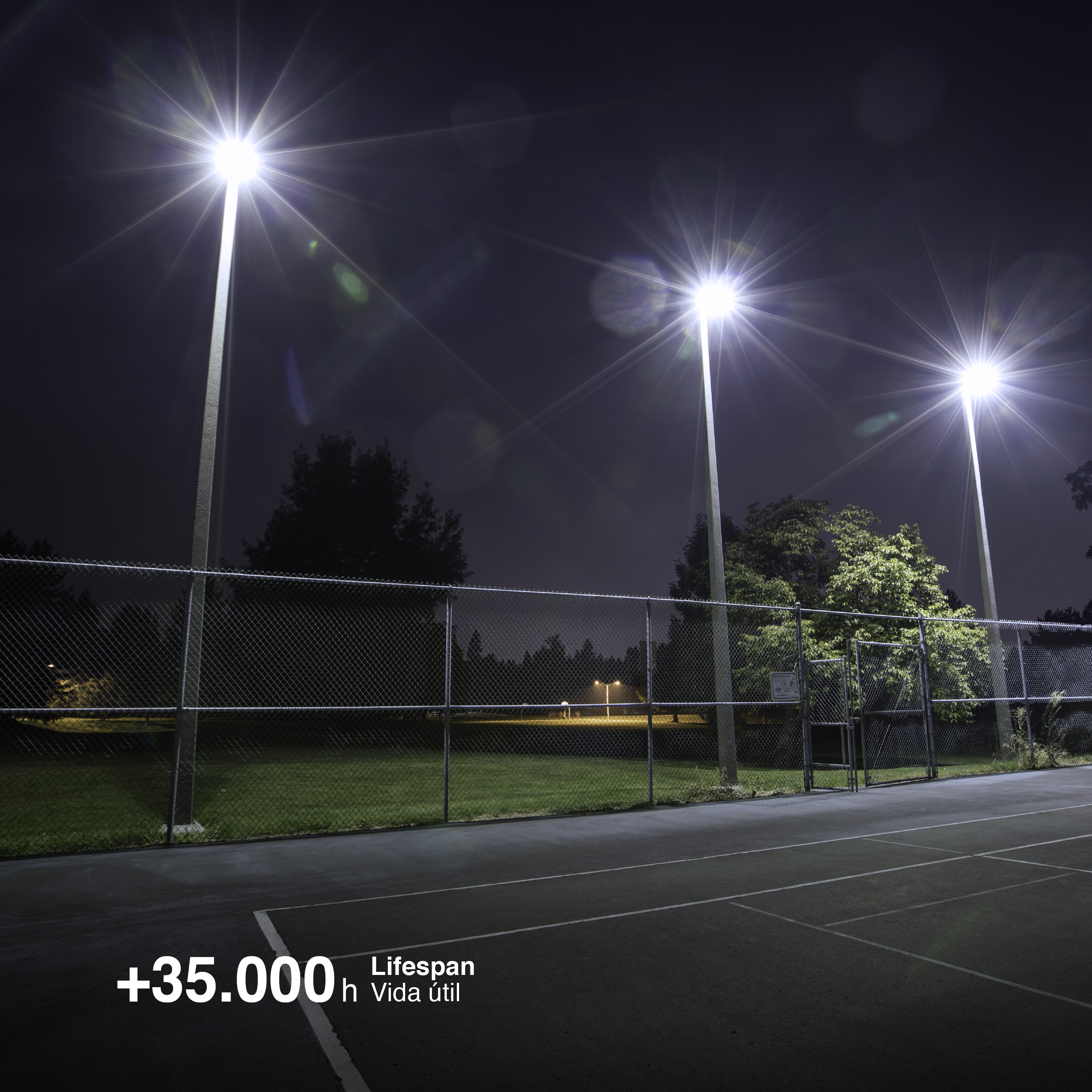 Luminaria de Calle 150W Blanco Frío 6500K 15000lm IP65