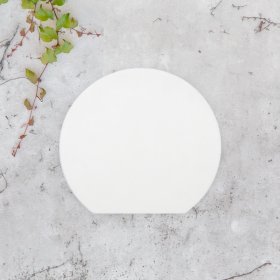 Aplique Exterior Blanco HALF MOON LED 7W 150lm Blanco Neutro 15cm 85-265V