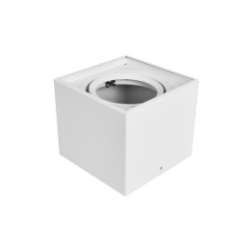 Luminaria BOX de Aplicar Blanco de 16x16x14cm, para Lámpara AR111