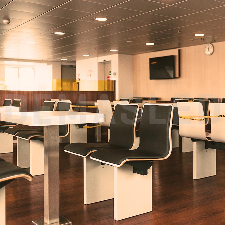 Panel LED Redondo Blanco de 30cm, 24W 1920lm Cálido De Embutir