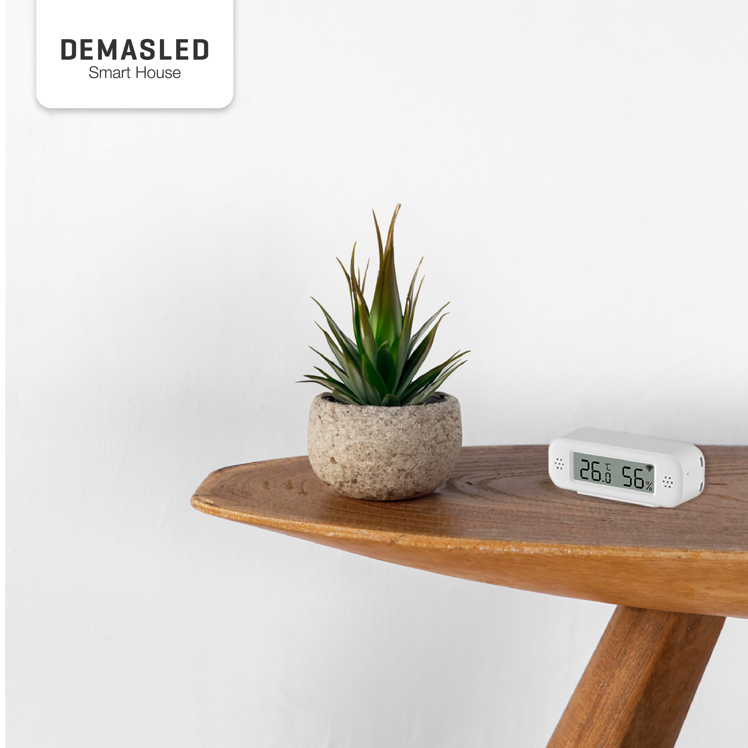 Sensor de Temperatura y Humedad WIFI con Pantalla