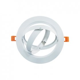 Spot Móvil Blanco 18cm Corte 14cm para Dicroica AR111