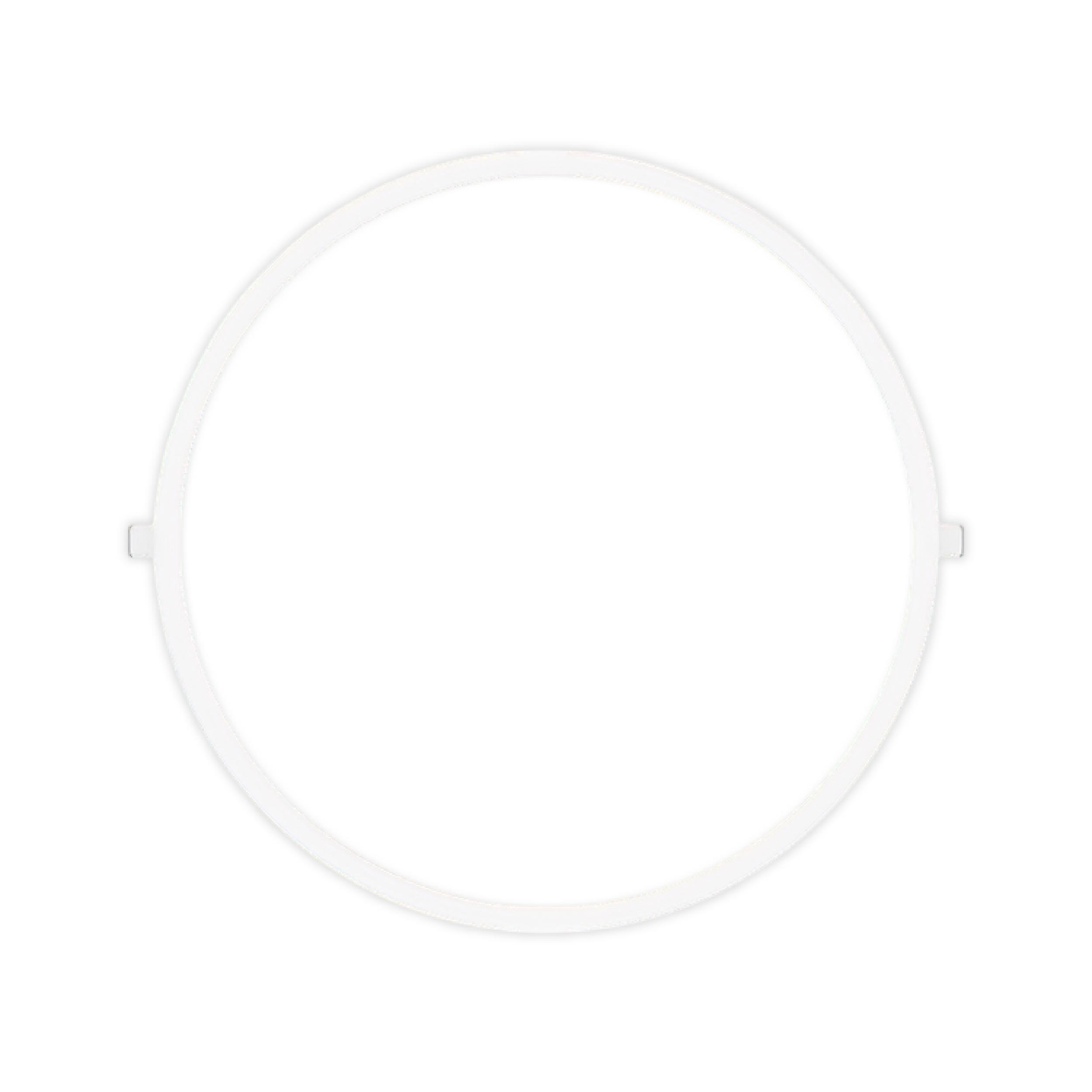 Panel LED Redondo Blanco de 30cm, 24W 1920lm Frío, de empotrar