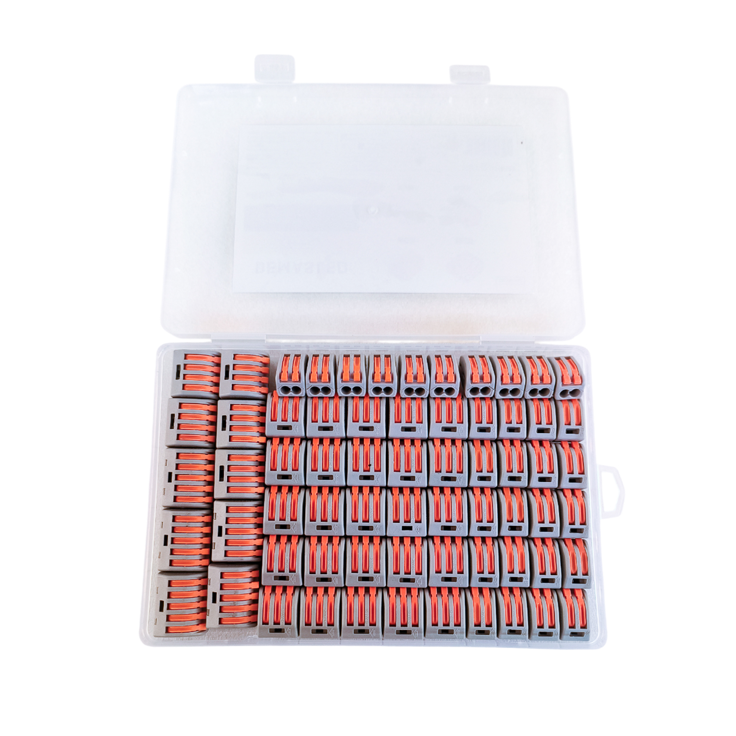 Kit de Conectores Empalme Fast Clip 2, 3, 4 y 5 Polos x65 piezas