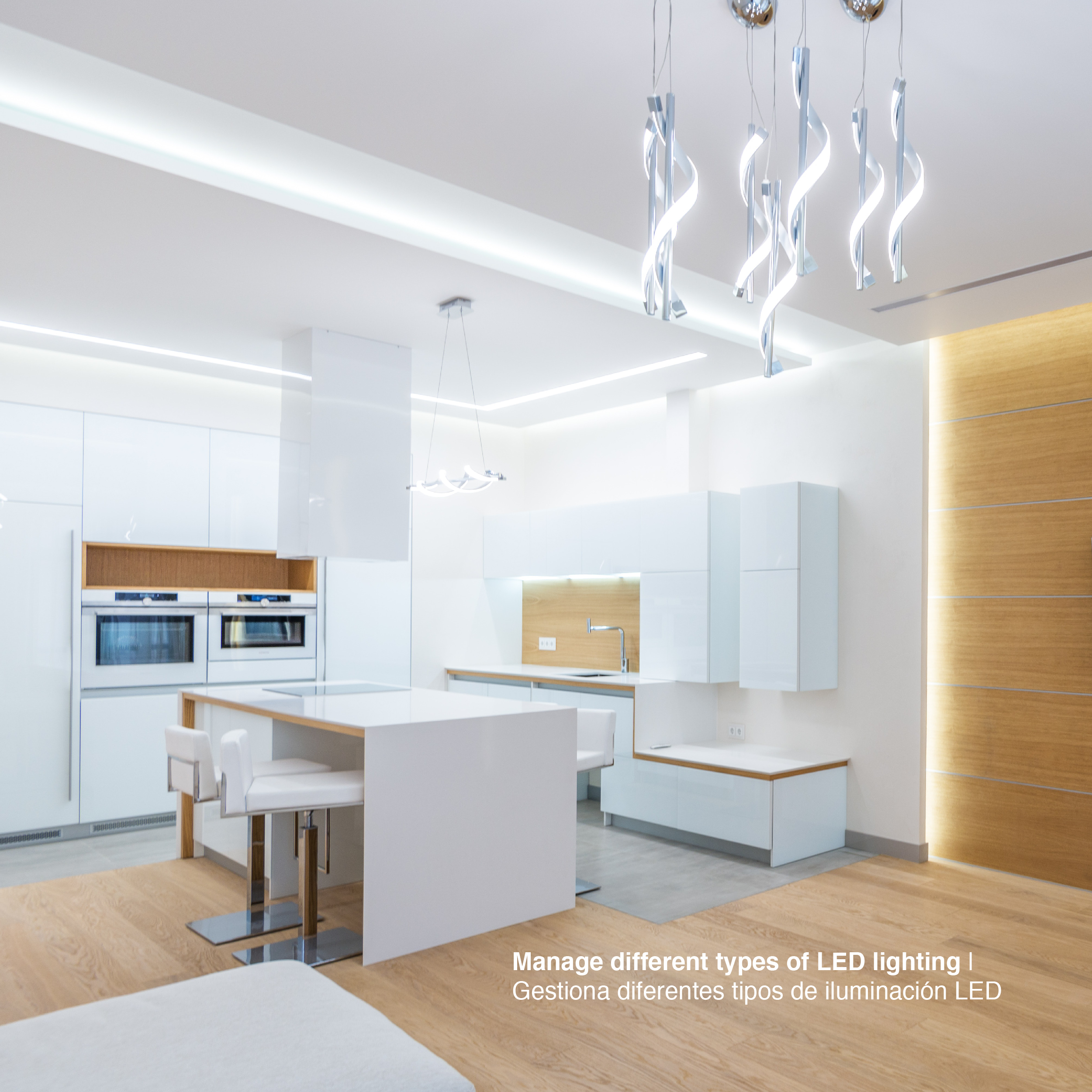 Controlador LED 5 en 1 12A máx. 12-24V IP20