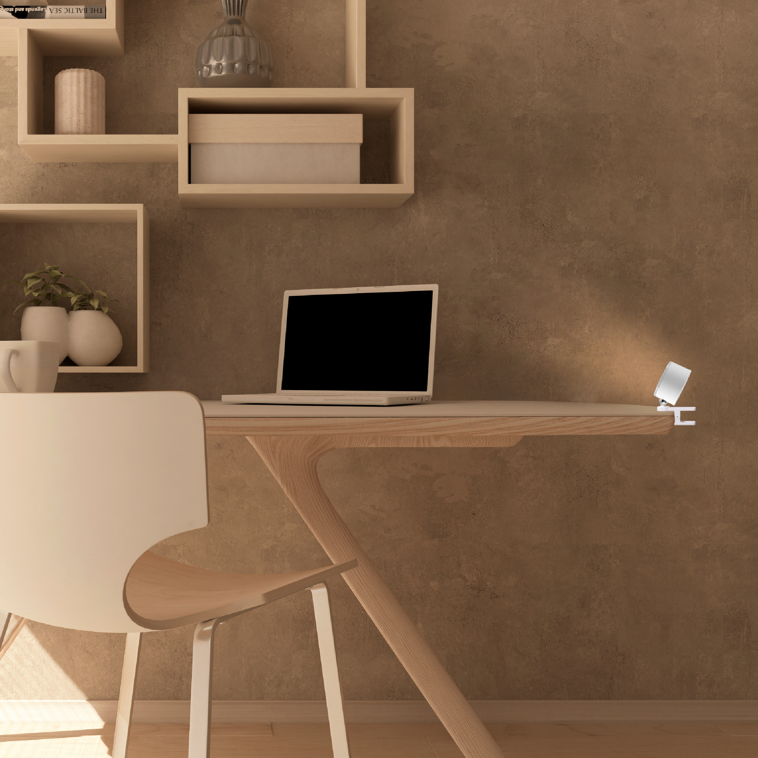 Lámpara Velador Magnético Blanco 3W CCT Batería Recargable 1200mAh