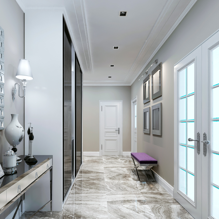 Spot Móvil Blanco Metálico 10x10cm Corte 9x9cm para Lámpara GU10