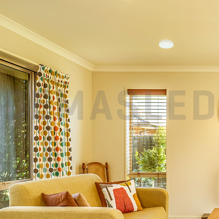 Plafón LED redondo FRAMELESS de 17cm 22W 1870lm Cálido, de aplicar