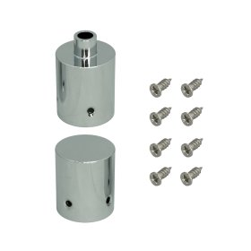 Kit de 2 tapas de Aluminio Cromado para tex-11/12