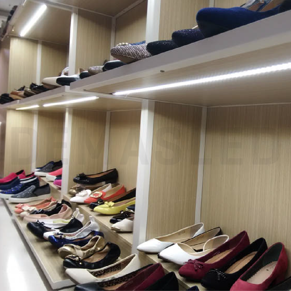 Perfil de Aluminio Linear 15x9mm Anodizado, Cover Opal Blanco Curvo x2m