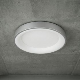 Panel LED Smart Redondo Níquel Ø48x9cm 48W 210mA CCT, de Aplicar