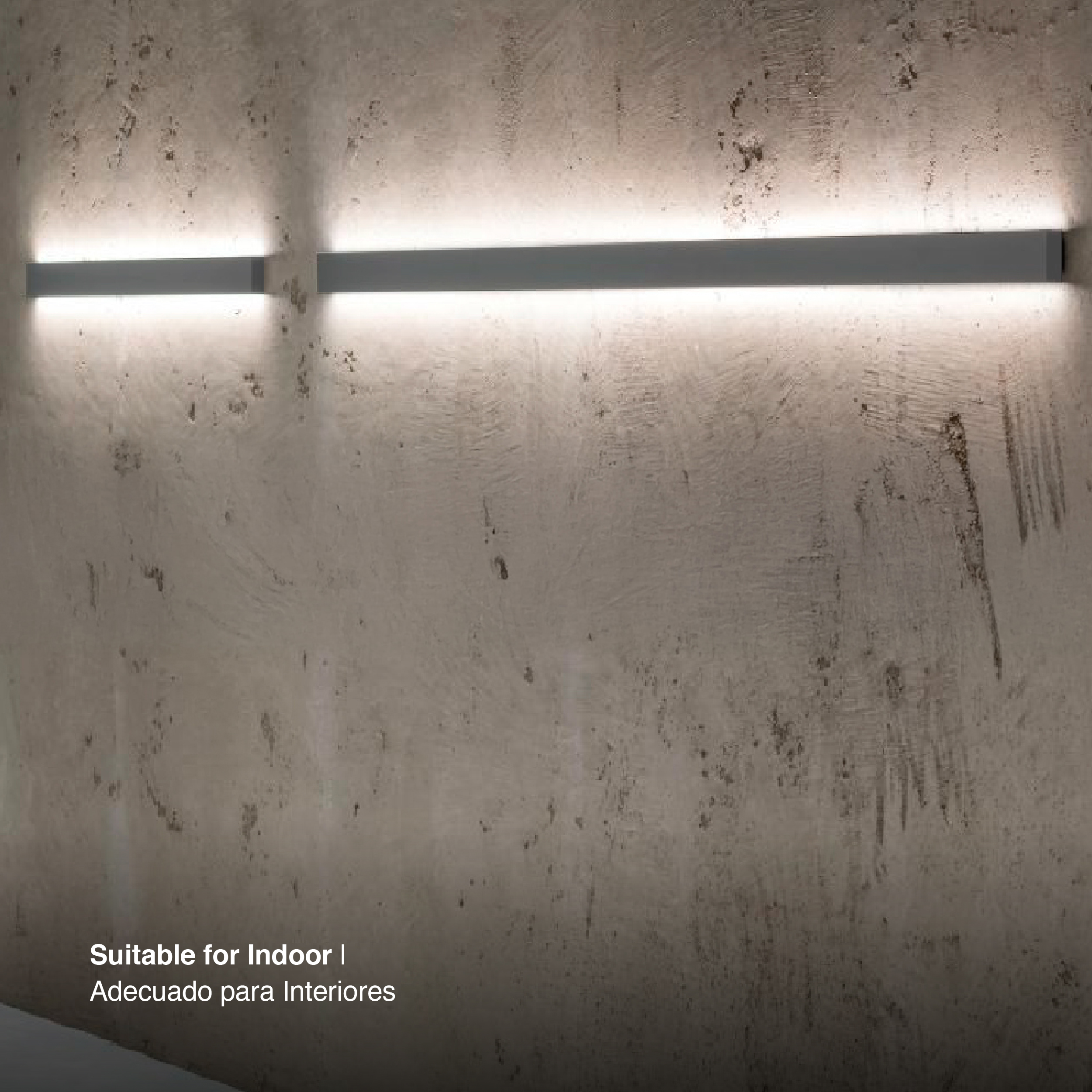 Perfil de Aluminio Duo Bidireccional 42mm Anodizado, Cover Opal Blanco x2m