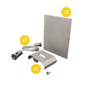 Kit de 2 tapas y 2 clips compatible con PER-42-2M