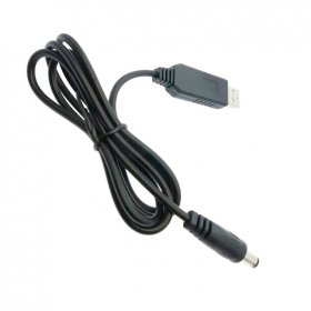 Cable USB DC Booster 1m, 5Vin-12Vout (1Amax)
