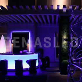 Tira LED de Neón SMD2835 IP67 12V 6W/m Violeta 120 LED/m 5m