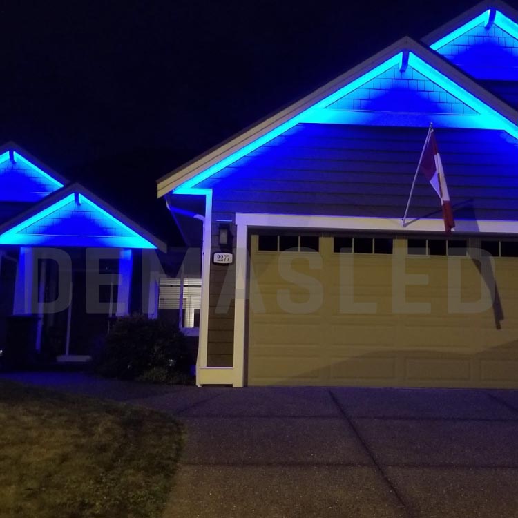 Tira LED de Neón SMD2835 IP67 12V 6W/m Azul 120 LED/m 5m