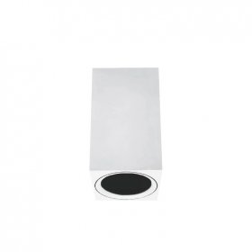 Spot Blanco Fijo 5.7x5.7x10cm para Lámparas GU10