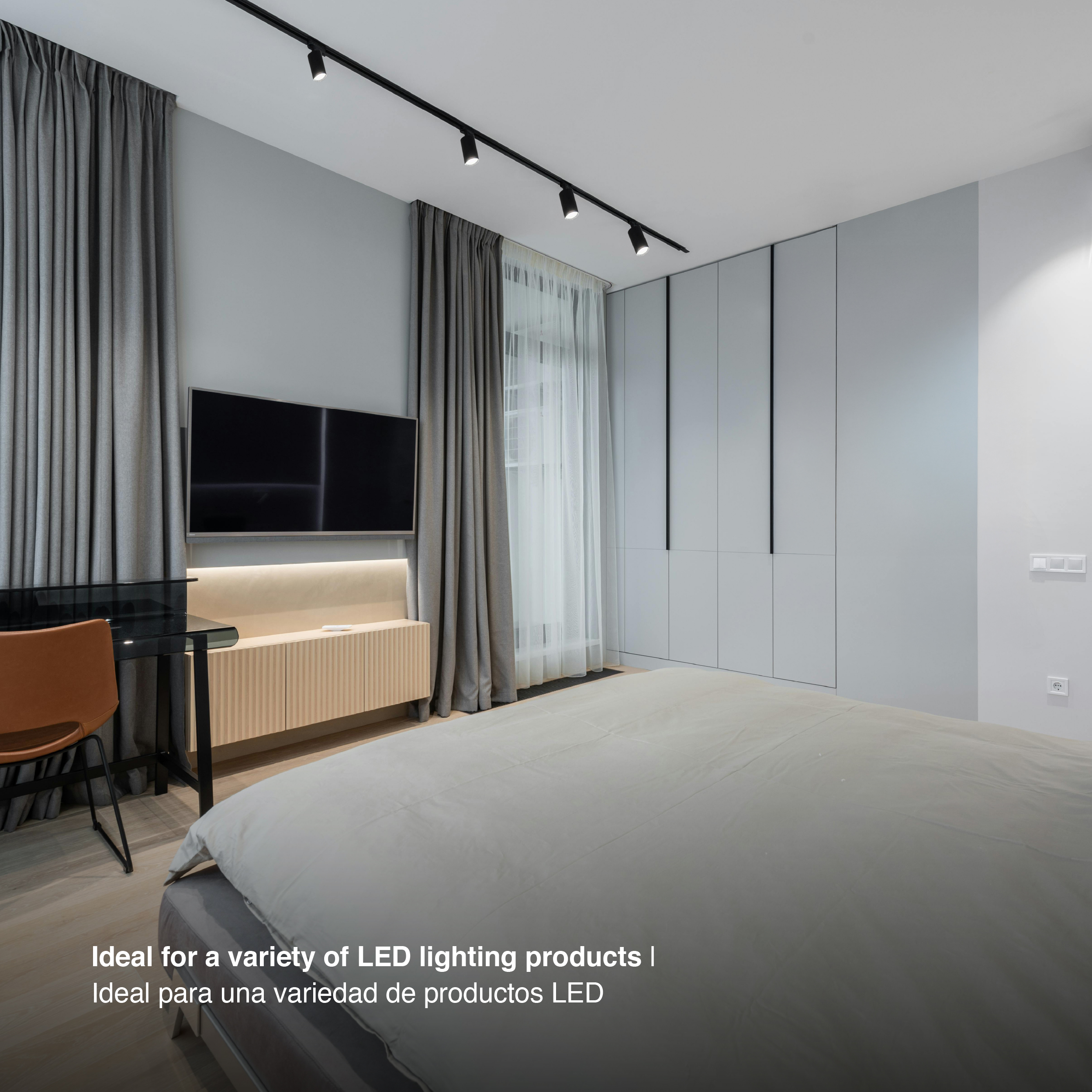 Driver LED, DC 32-39V 60W 1400mA, Entrada: AC100-240V