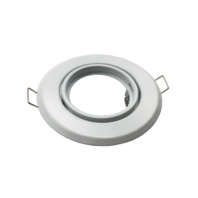 Spot Móvil Blanco 9.3cm Corte 7cm para Lámpara GU10-MR16