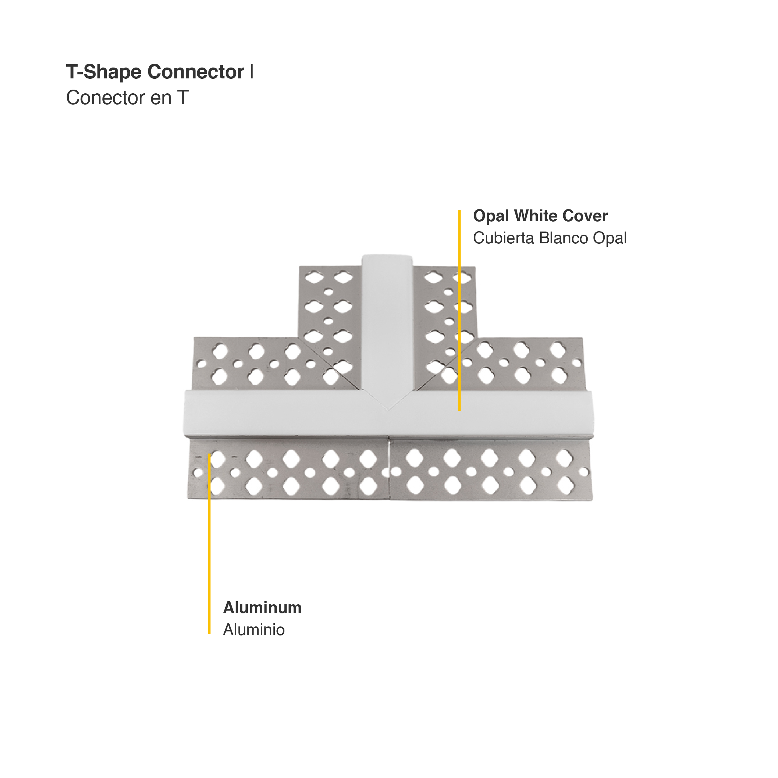 Conector en T para PER-25