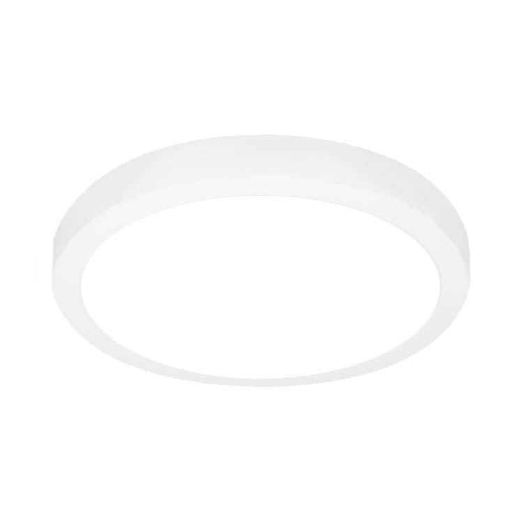 Plafón LED Redondo Blanco de 30cm 24W 1800lm Blanco Frío, de Aplicar