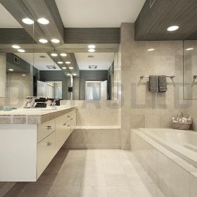 Panel LED Redondo Blanco de 22.3cm 18W 1230lm Neutro, de empotrar