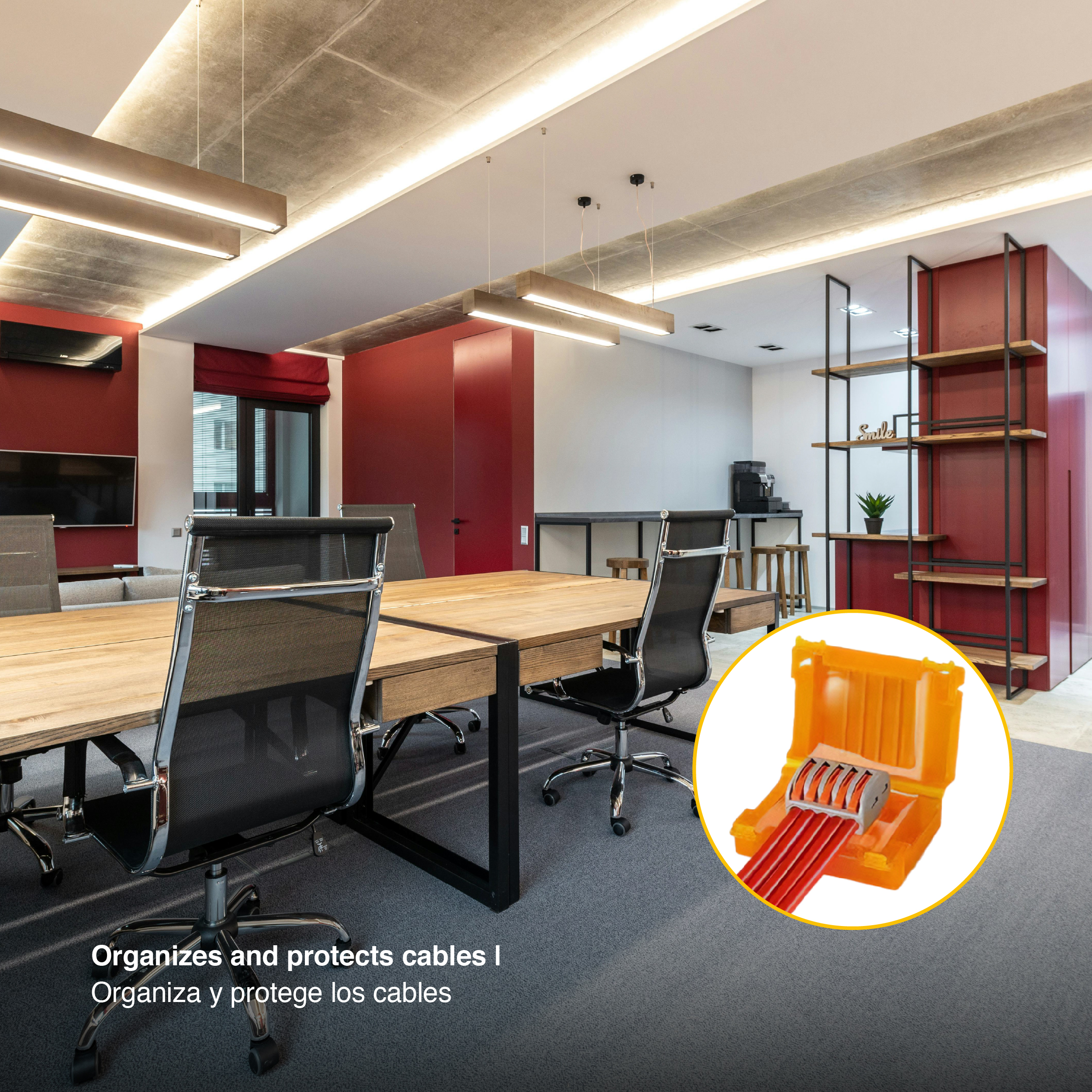 Mini Caja Impermeable para Conectores 55x37mm