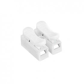 Conector de 2 borneras para Corriente Alterna (AC)