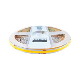 Tira LED COB 24V 15W/m Blanco Neutro 1700lm/m 528 LEDs/m, 10mm PCB IP33 x5m