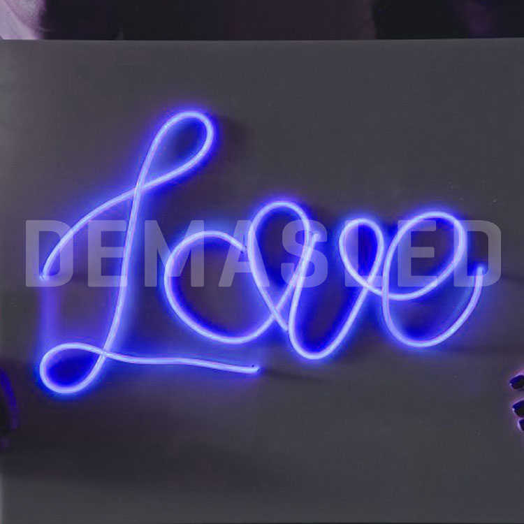 Guirnalda EL, Azul Neón, 3m, x2 Baterías AA, No incluidas