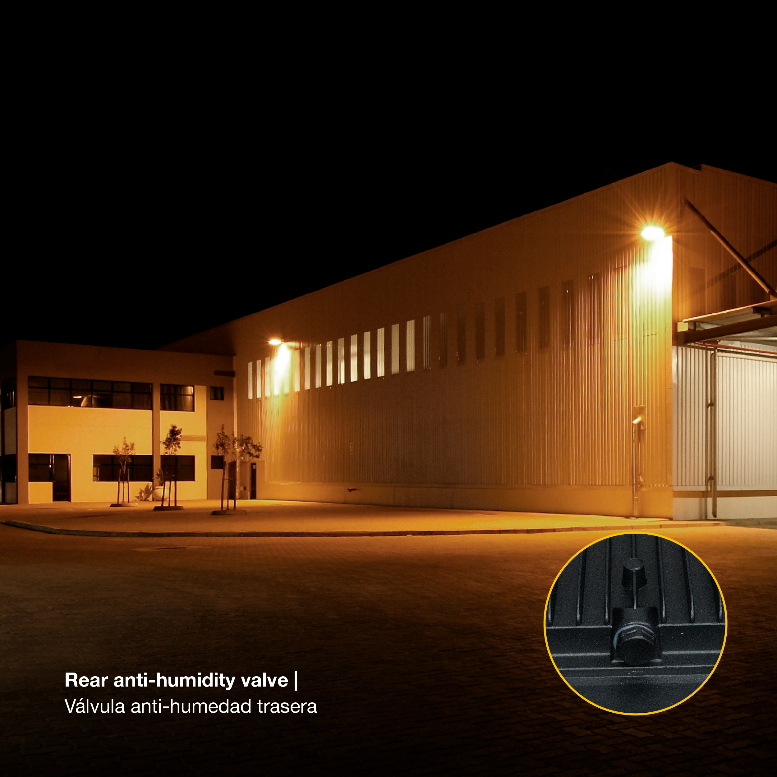 Reflector LED Exteriores, 300W 25.000lm Blanco Cálido 3000K 220V