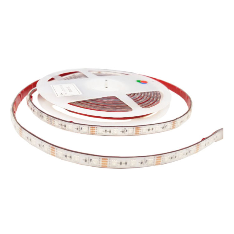 Tira LED SMD5050, IP68, 12V, 12W/m, Frío, 1200 lm/m, 60 LED/m, 5m