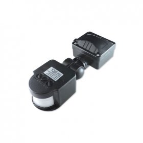 Sensor de Luz y Movimiento, 1200W, 5-2.000Lux, 10s-7min, IP54