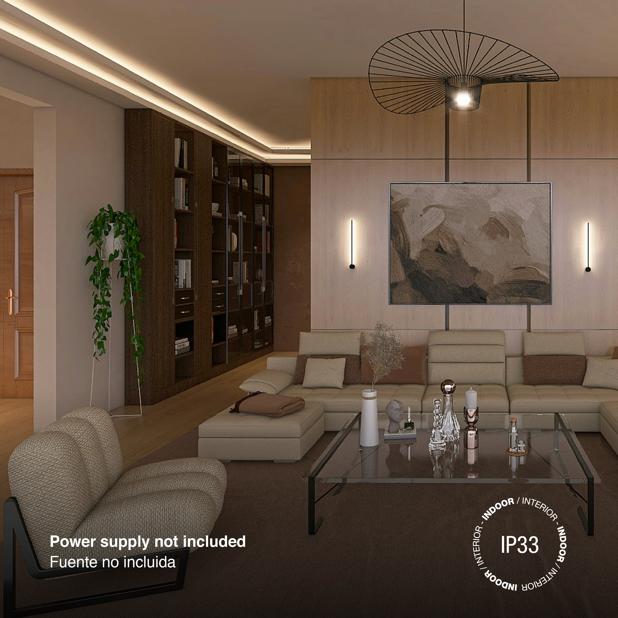 Tira LED SMD2835, 24V 12W/m Blanco neutro 1200 lm/m 120 LEDs/m, 5m