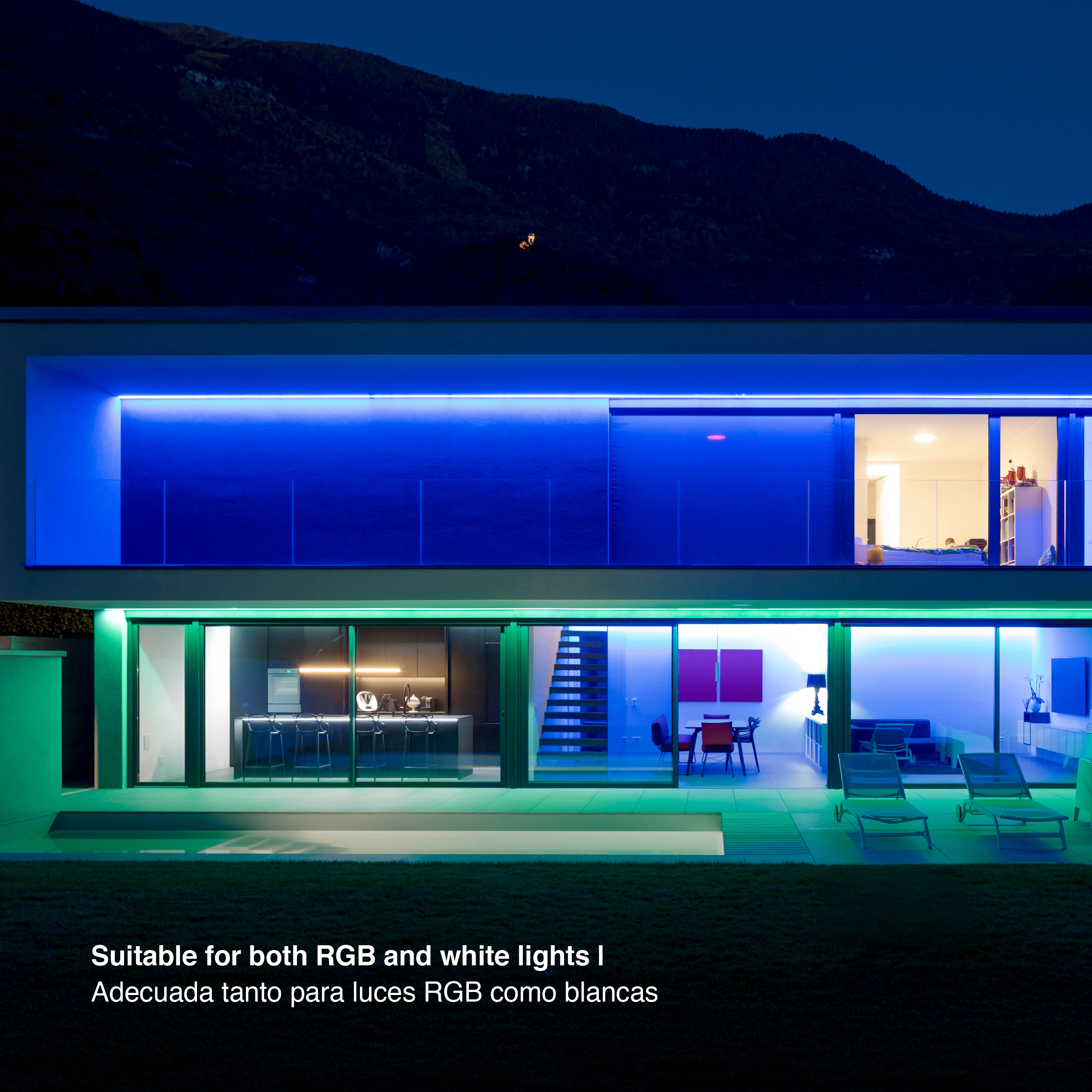 Controlador WiFi MASTER, RGB+Dual White Mi-Light, 5V 500mA 2.4GHz