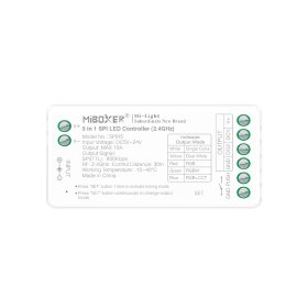 Controlador LED Pixel SPI 5 en 1 5-24V 10A máx. 2.4Ghz